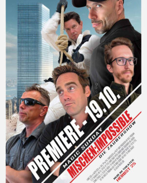 Magic Sunday - MISCHEN:IMPOSSIBLE<br><b>19.10.2025</b><br>17:00 Uhr<br>Theater Le-Be, Graz<br><b>PREMIERE!</b>
